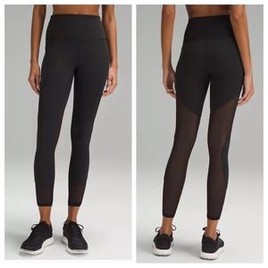 Wunder Train Mesh Panel High-Rise Tight 25"